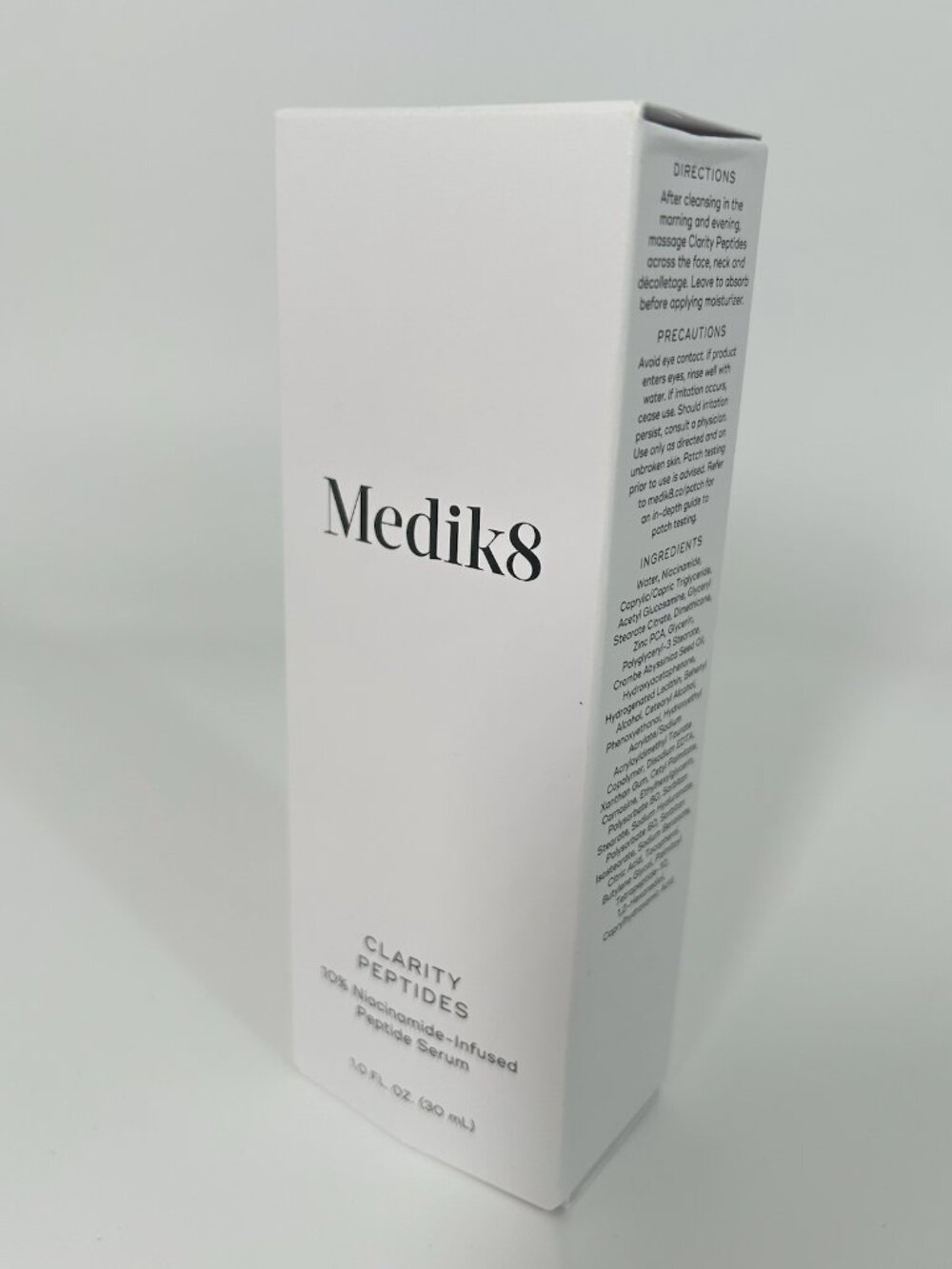 Medik8 Clarity Peptides Serum 30mL NEW Sealed Brightening Niacinamide